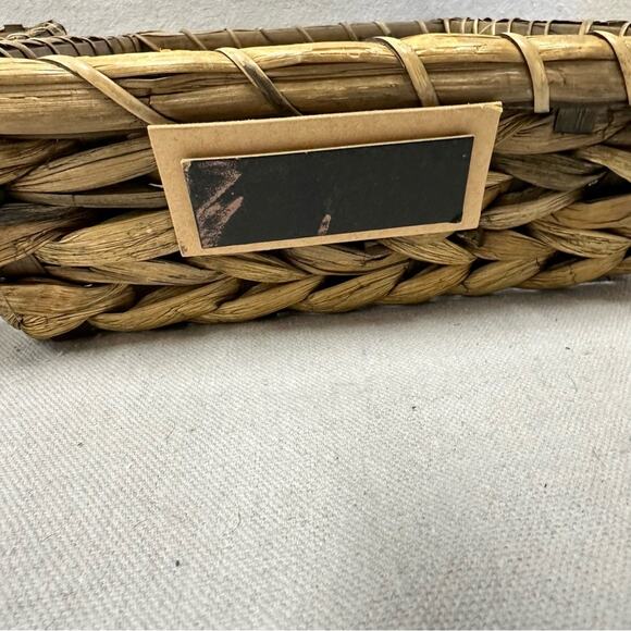 Set of 3 Farmhouse Chic seagrass woven baskets w/ chalkboard labels Hobby Lobby - Picture 9 of 13